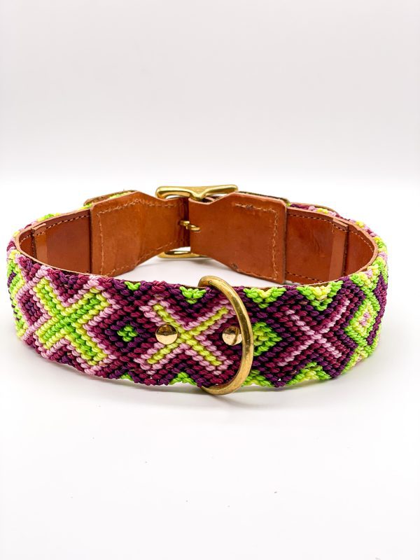 Collar artesanal para perro Claudia de Peter Walker Shop