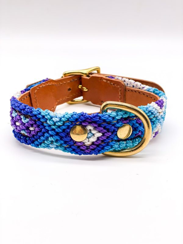 Collar artesanal para perro Conchita de Peter Walker Shop