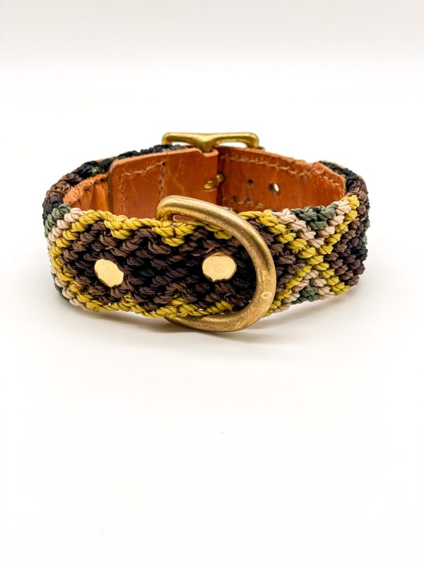 Collar artesanal para perro Abanico de Peter Walker Shop